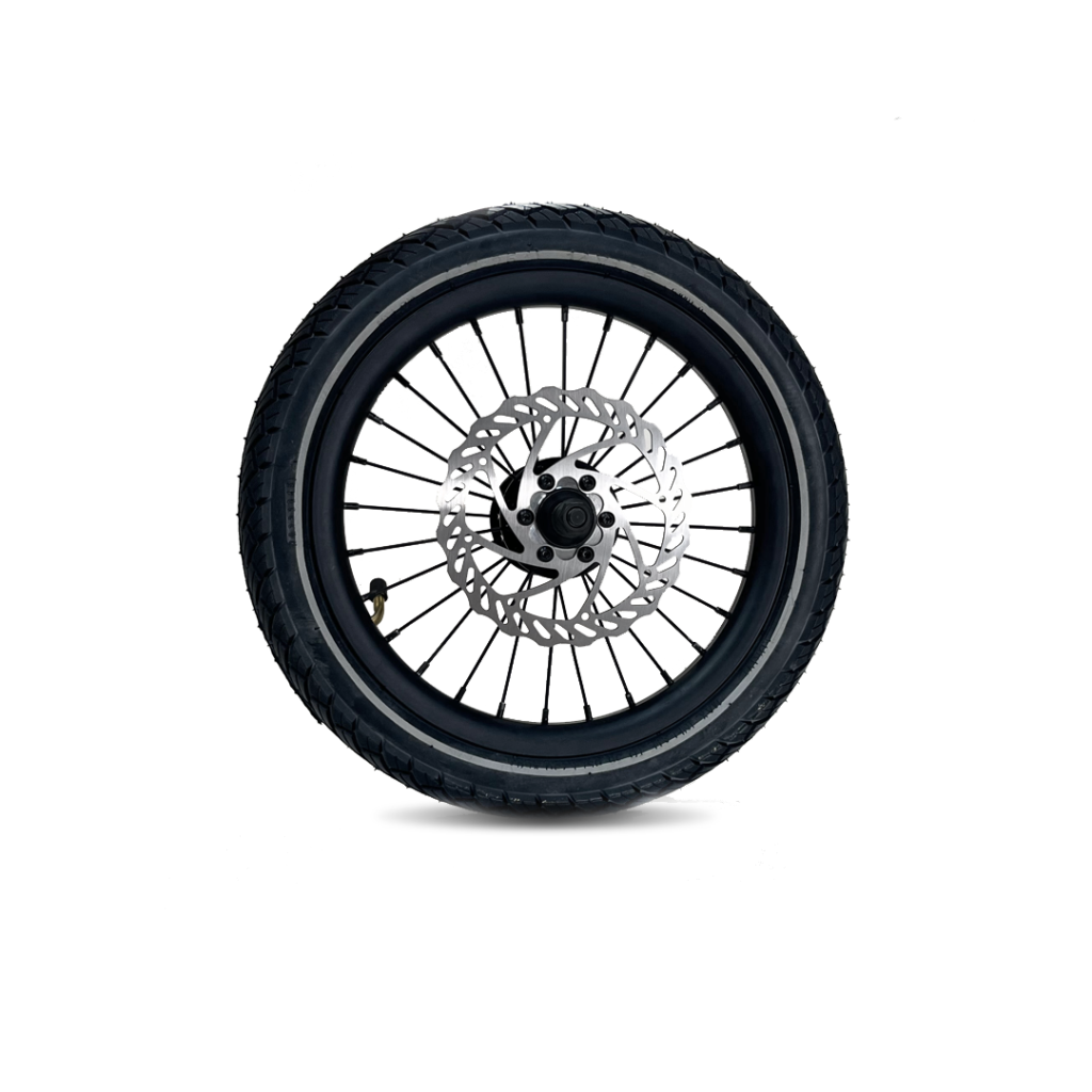 Rueda 14 bicicleta plegable Ossby GEO