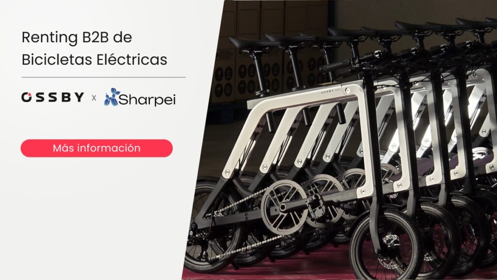 Qué es el renting de bicicletas eléctricas ossby