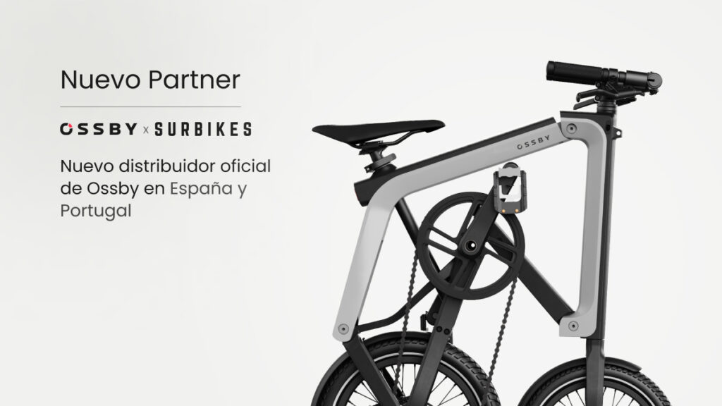 Surbikes distribuidor de Ossby bicicletas eléctricas plegables