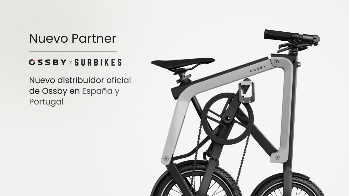 Surbikes distribuidor de Ossby bicicletas eléctricas plegables