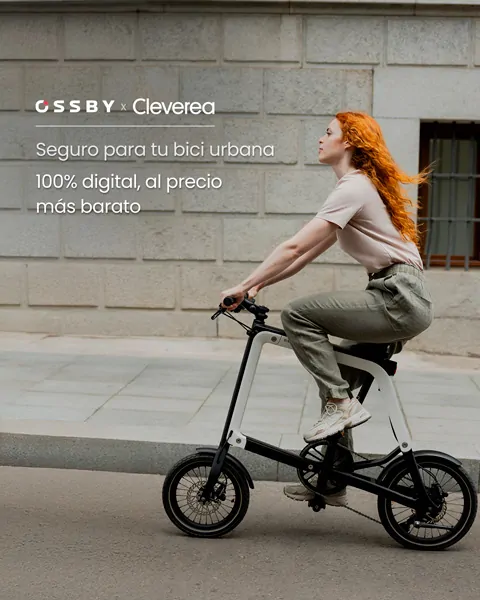 Seguro para bicicleta eléctrica Ossby en ciudad desde 2 euros al mes